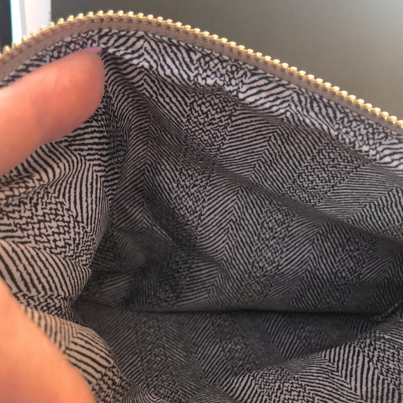 Madison West Studded Fold-Over Clutch/Crossbody - Picture 5 of 7